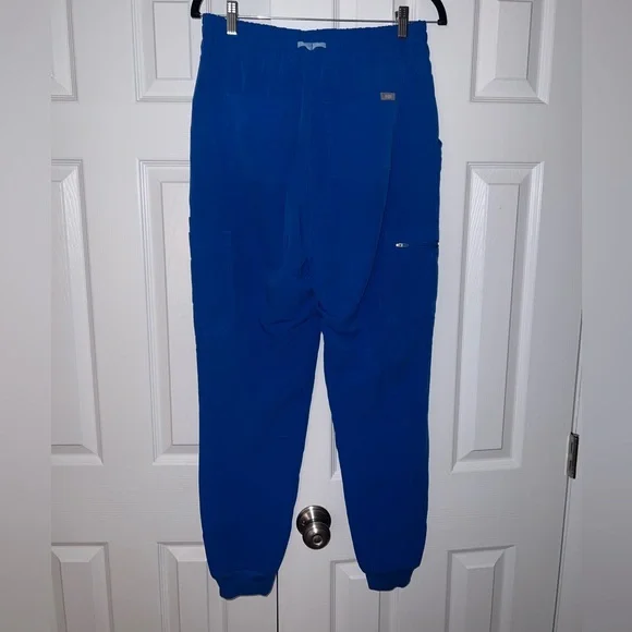 Figs Women’s Royal Blue High Waisted Joggers - Picture 5 of 7